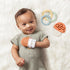 Itzy Ritzy's Teething Gift Set; includes 1 Teething Mitt, 1 Popper Toy & 3 Linking Rings...