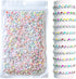 985 Pieces Letter Beads Kit,28 Styles Friendship Bracelet Kit Alphabet Beads Smiley Face Beads for Bracelets Jewelry Making Kit (White Bead Color ...