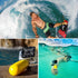 60M Waterproof Case for GoPro Hero 12 11 10 9 Black, Protective Underwater Dive Housing Shell + Holding Selfie Stick Floating Stick for Go Pro Her...