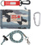 Rough Enough Kids Wallet for Boys Teen with Neck Lanyard Keychain Blue Camo Canvas...