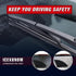 13" Rear Wiper Blade Replacement for Honda CRV 2012 2013 2014 2015 2016 +More Cars Back Windshield Wiper Blade, Genuine 76730-T0A-003...