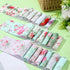 Ganeen 200 Pcs 2.56 Inch Sunflower Fabric Multicolor Patchwork Roll Solid Color Precut Quilting Strips Bundles Roll up Craft for DIY Quilting, and...