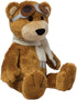 Manhattan Toy Aviator Teddy Bear 12" Stuffed Animal Plush with Soft Goggles and Scarf...