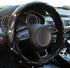 Xizopucy Diamond Leather Bling Steering Wheel Cover, Universal Car Steering Wheel Protector with Crystal Rhinestones Anti-Slip Soft Interior Acces...