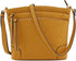 FashionPuzzle Triple Zipper Pocket Medium Crossbody Bag...