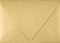 LUXPaper 4Bar A1 Contour Flap Invitation Envelopes | 3 5/8" x 5 1/8" | Blonde Metallic | 81lb. Text | 50 Qty...