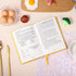 Recipe Notebook Blank Recipe Book to Write in Your Own Recipes, Family Recipe Journal with Tabs Stickers, Hardcover Personal Recipe Notebook with ...