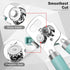Can Opener Manual, Safe Cut Heavy Duty Hand Can Opener with Magnetic Lifter, Stainless Steel with Sharp Blade Smooth Edge Can opener, Easy Big Tur...