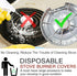 60 Pcs Electric Stove Burner Covers, Disposable Aluminum Foil Drip Pan Liners, 6 inch and 8 inch Round Burner Liners Bibs to Keep Stove Top Clean from Oil and Food (30 Pcs 6 , 30 Pcs 8 )