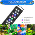 AQUANEAT LED Aquarium Light for 12 to 16 Inch Fish Tank, Auto On Off with Timer, Full Spectrum, Adjustable Brightness, Daylight Moonlight Mode, fo...
