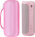Khanka Hard Travel Case Replacement for SOWO Surgeboom 2 Outdoor Portable Bluetooth Speaker, Wireless IPX7 Waterproof Speaker, Case Only (Pink)...