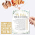 Hadley Designs Hilarious Baby Shower Games Set – 25 Double-Sided Cards for 25 Guests, 2 Games, Word Scramble Baby Shower Game, True or False, Gend...
