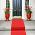 Shappy Red Carpet Runner Rug 55gsm Thickness with 1 Piece Carpet Tape for Wedding Christmas Xmas Thanksgiving Outdoor Accessories, Wedding Party H...
