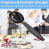 Extra Sturdy, Pro-Grade Plastic Soup Spoons 50 CT. Black, Heavy Duty Recyclable Utensils for Soups, Stews, Chili and Gumbo. Heavyweight Round Spoo...