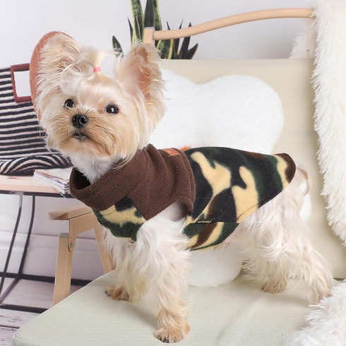 Dog Vest Sweater Pullover Sweatshirt Jacket for Small Dogs Coat for XXS XS S Dogs Boy Girls Chihuahua Teacup Yorkie pet doggie Outfits clothing Ca...