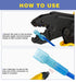 haisstronica 200PCS Heat Shrink Female Spade Connectors,22-10 Gauge Electrical Spade Wire Connectors,Quick Disconnect Wire Connectors,Female Spade...