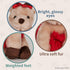 Bearington Darling Dancer Ballerina Plush, 7 Inch Stuffed Reindeer Christmas Stuffed Animal...