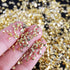 Irregular Crushed Glass Chips Sprinkles, 100g Metallic Chunky Glitter Stones for Nail Art, Resin Mold Filler, DIY Crafts, Vase Filler, Jewelry Mak...