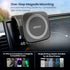 for iPhone MagSafe Car Mount Magnetic Phone Holder with Adhesive Suction Base, Fits iPhone 15/14/13/12 Pro/Plus/Max and Android Phones with Ring A...
