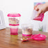 Cereal On The Go Cups Breakfast Drink Cups Portable Yogurt and Cereal to-Go Container Cup...