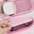 Portable 2 in 1 Contact Lens Case and Glasses Case, Traveling Contact Cases Bag Box Holder with Soak Storage Kit Included Built-in Mirror, Tweezer...