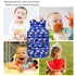Joyo roy Mess Proof Baby Bibs for Eating Waterproof Toddler Bibs for Boys 2-4 Years Soft Machine Washable Sleeveless Baby Smock Bib Travel Reusabl...