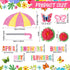 30 Pcs Spring Bulletin Board Decorations Flower Classroom Door Decorations April Showers Bring May Flowers Decorations with Paper Flowers Butterfl...