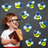 72 Pcs Firefly Cutouts Paper Firefly Bulletin Board Cutouts Firefly Shaped Die Cut for Classroom Decor Teachers Kids DIY Craft Firefly Theme Schoo...