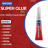 4Gx 5 Value Pack Super Glue Gel All Purpose with Anti Clog Cap. Ca Glue - Strong Adhesive Superglue, Cyanoacrylate Glue for DIY Crafts and Many Mo...