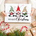 9Pcs Reusable Christmas Stencils, 8 X 11 Inch Farmhouse Large Merry Christmas Stencils for Painting on Wood Winter Decor...