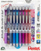 EnerGel RTX Retractable Liquid Gel Pen, Creator Expressions Pack, 0.7mm, Metal Tip, Medium Line, Assorted Ink, Pack of 8 Pens (BL77XRIGBP8M)...
