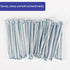 Coceca 200 Pack Hardware Nails for Hanging Pictures, 4 Size Zinc Tiny Nail Assorted Kit, Picture Nail, Small Nails, Finishing Nail, Wall Nails and...