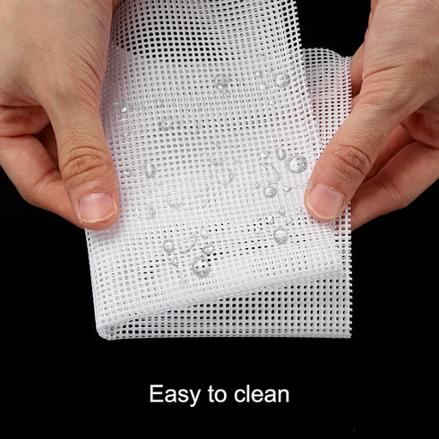 uxcell 14 x 14" Silicone Dehydrator Sheets, 5 Pcs Non-Stick Dehydrator Drying Mesh Reusable Fruit Dryer Mat for Food Dehydrator Fruit Dryer, White...