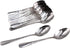 Pack of 15 - Stainless Steel Extra-Fine 6.7 Inches Hard to Bend Table Teaspoon, Silver...