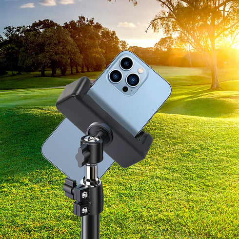 Universal Cell Phone Tripod Mount Adapter, Phone Holder Clip Connector Head Used for Monopod Selfie Stick Travel Mini Flexible Tripod and More, 1 ...
