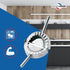 Ravioli, Pierogi, and Dumpling Maker, 18/8 Stainless Steel Pasta and Pastry Press, Perfect for Molding and Sealing Fresh Stuffed Pasta and Pastry ...