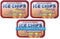 ICE CHIPS Xylitol Candy Tins 5.28 oz total (Cinnamon, 3 Pack) - Includes BAND as shown...