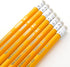 BAZIC Pencil #2 HB Pencils, Latex Free Eraser, Premium Wood Yellow Unsharpened Pencils for Exam School Office Sketching (12/Pack), 2-Packs...