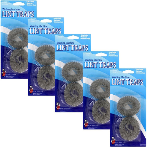 Good Old Values M 10 Washing Machine Lint Traps Aluminum Mesh With Clamps