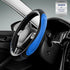 Car Steering Wheel Cover - Microfiber Leather Steering Wheel Wrap Sports 14.5-15 Inch Steering Wheel Cover Non-Slip for Men Women Blue Color...
