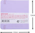 Tarens T9314-134M Art & Creation Sketchbook, Drawing Notebook, 4.7 x 4.7 inches (12 x 12 cm), Pastel Violet, Thickness: 4.9 oz/sq ft (140 g/m²), F...