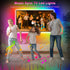 Daymeet LED Lights for TV, 13.1ft RGB Strip Lights for 45-60in TV, Music Sync TV Lights Backlight Behind, Bluetooth TV Lights with Remote and APP ...