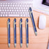 12 Pcs Blue Ink Ballpoint Pen with Stylus Tip, 1.0 mm Metal Pen Stylus Pen for Touch Screens, 2 in 1 Thank You Pen Gift for Friends, Colleagues, C...