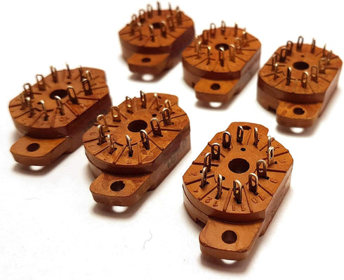Socket for Nixie Tubes Military Version IN-12A, IN-12B, IN-15A, IN-15B, IV-22, New 6 pcs...