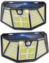 2Pack Solar Light Outdoor IP67 Waterproof 3Light Modes -Upgraded High-Brightness 310LED Sensor Lights for Garden, Wall, Parking Lot,Hallyway...