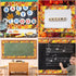 Whaline 66FT Fall Bulletin Board Borders Autumn Leaves Pumpkin Squirrel Hedgehog Sunflower Rain Boots Mushroom Border Trim Thanksgiving Bulletin B...