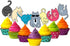 24-pack Food-safe and Child-safe Cake Toppers by Citadel Black - No Assembly Required, 100% Food-safe and Recyclable, Cupcake and Cake Toppers for...