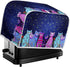 Colorful Cats Pattern Toaster Cover 2 Slice Small Appliance Covers Organizer Toaster Bag Bread Maker Cover Washable Toaster Oven Cover, S...