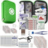 Car-Home Survival First-Aid Kit Emergency-Kit - Green 273Piece Equipment Travel Supplies First Aid Set Home Essentials Camping Hiking YIDERBO...
