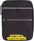Five Star Zipper Binder, 1 Inch 3-Ring Binder, Carry-All with Internal Pockets and Dividers, 375 Total Sheet Capacity, Heathered Black/Gray (29092...